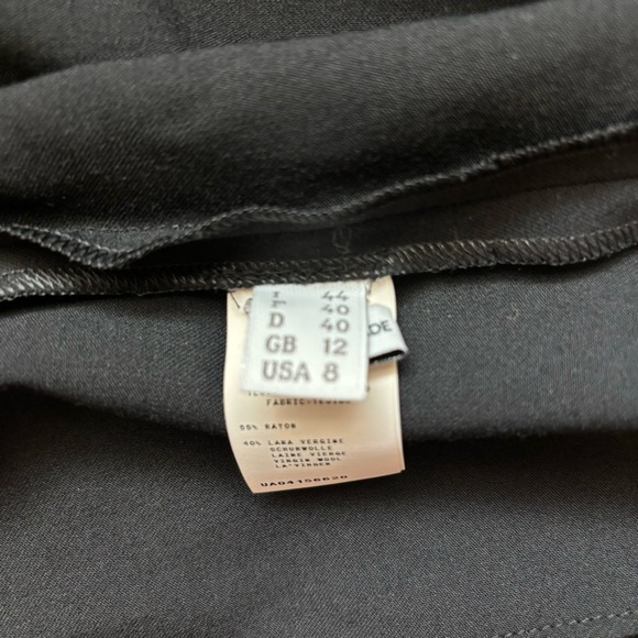 Alberta Ferretti black‎ dress size 8 - Picture 6 of 15